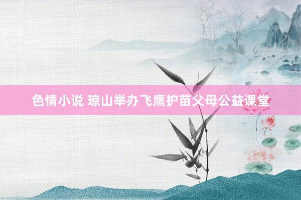 色情小说 琼山举办飞鹰护苗父母公益课堂
