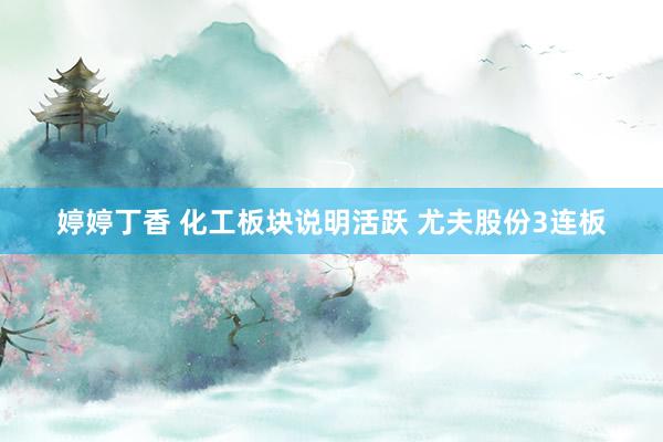 婷婷丁香 化工板块说明活跃 尤夫股份3连板