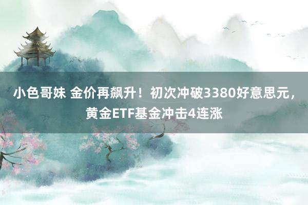 小色哥妹 金价再飙升！初次冲破3380好意思元，黄金ETF基金冲击4连涨